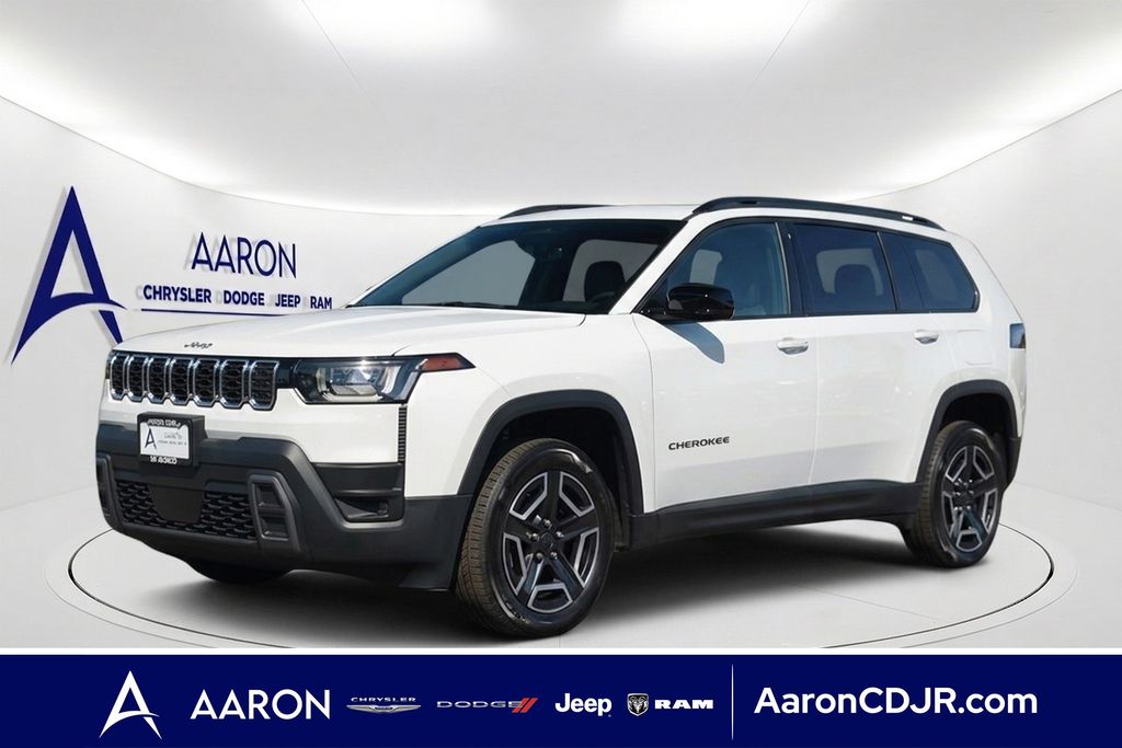 Bright White Clearcoat New 2026 Jeep Cherokee Limited  in Norco, CA