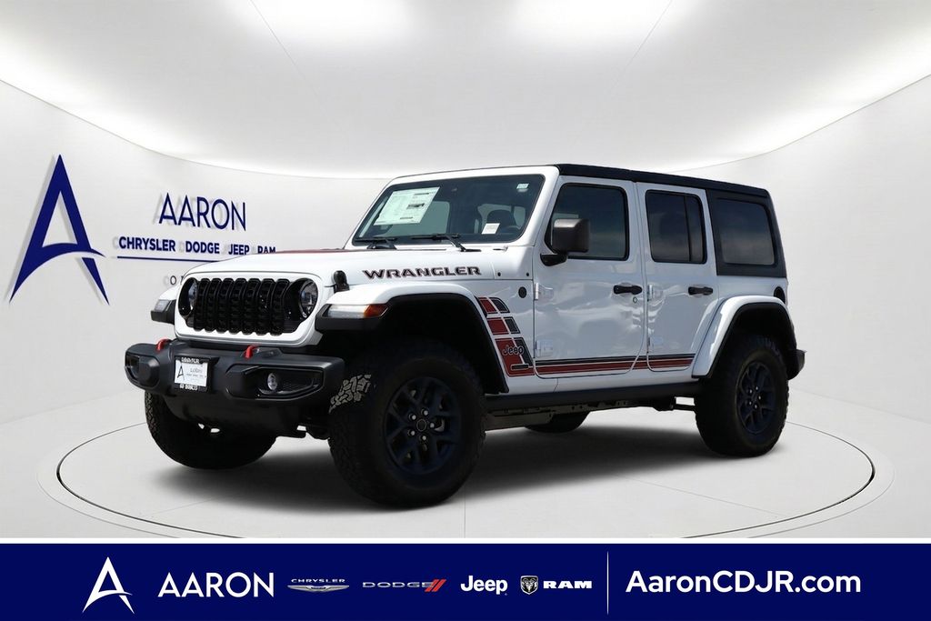 Bright White Clearcoat New 2026 Jeep Wrangler Willys  in Norco, CA