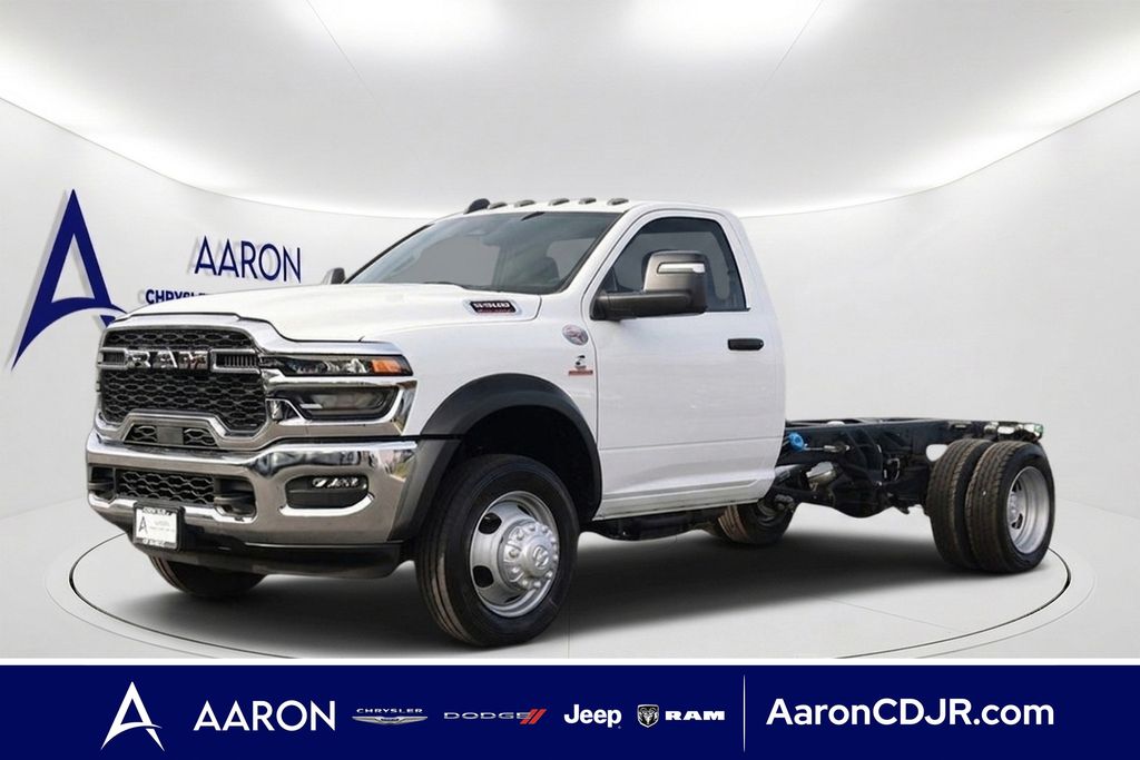 Bright White Clearcoat New 2025 Ram 5500HD Tradesman  in Norco, CA