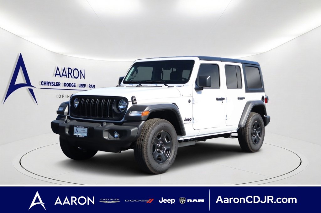Bright White Clearcoat New 2026 Jeep Wrangler Sport  in Norco, CA