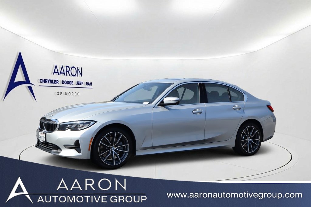 Glacier Silver Metallic Used 2020 BMW 3 Series 330i  in Norco, CA