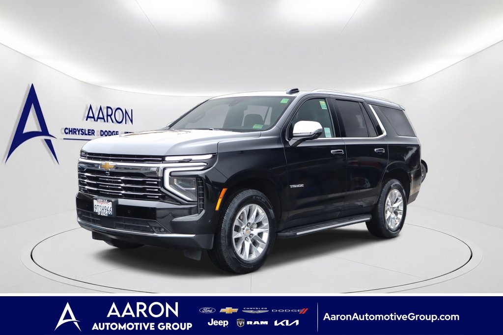 Black Used 2025 Chevrolet Tahoe Premier  in Norco, CA