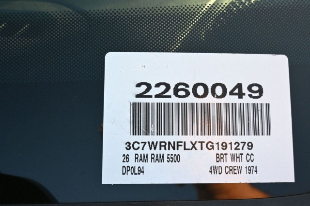 New 2026 Ram 5500HD Tradesman  in Norco, CA 2