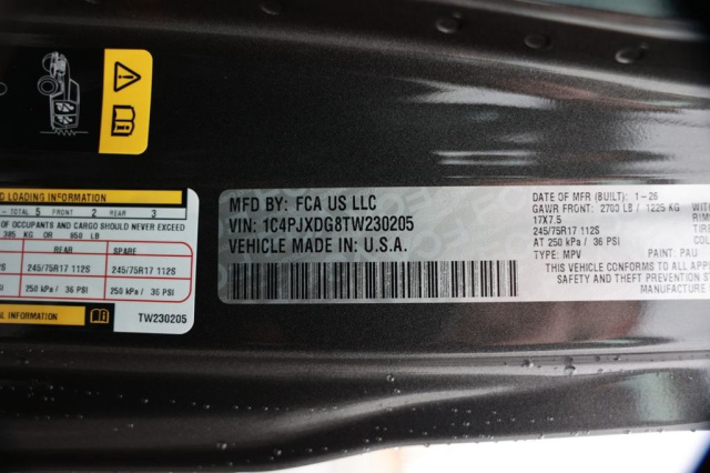New 2026 Jeep Wrangler Sport  in Norco, CA 33
