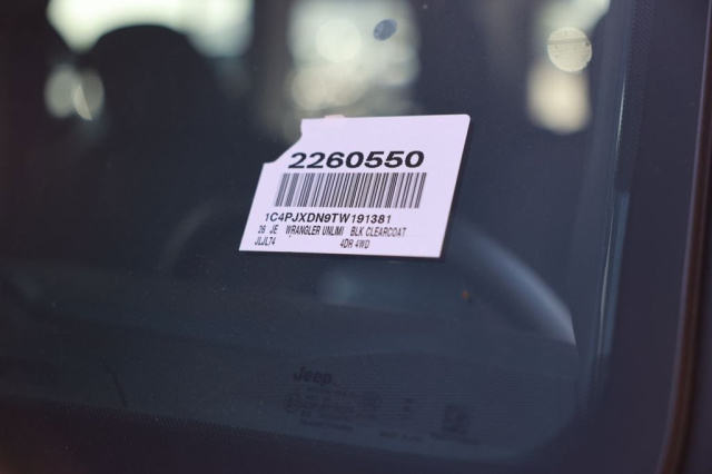 New 2026 Jeep Wrangler Sport  in Norco, CA 36