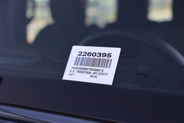 New 2026 Jeep Wrangler Sport  in Norco, CA 36