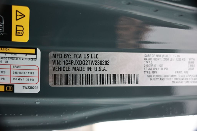 New 2026 Jeep Wrangler Sport  in Norco, CA 33