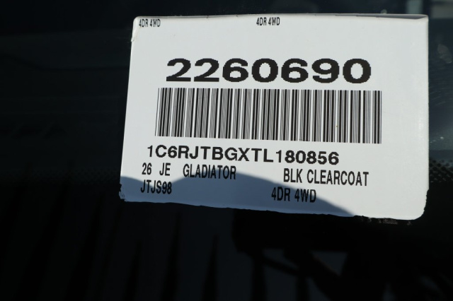 New 2026 Jeep Gladiator Shadow Ops  in Norco, CA 33