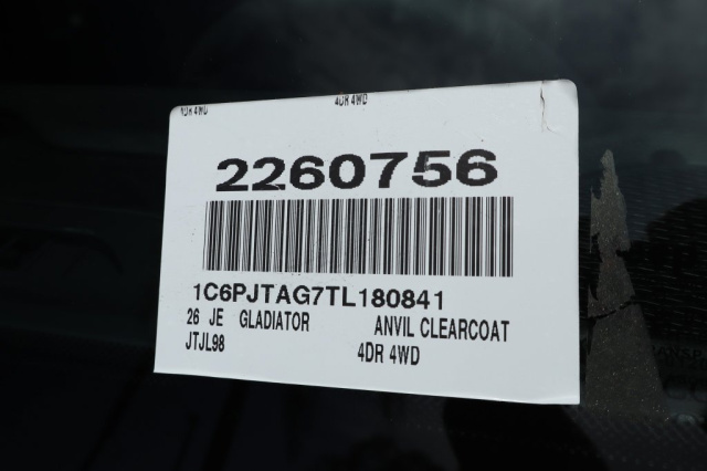 New 2026 Jeep Gladiator Sport S  in Norco, CA 33