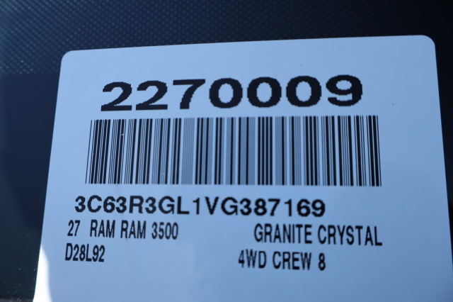 New 2027 Ram 3500 Tradesman  in Norco, CA 37