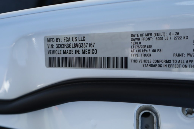 New 2027 Ram 3500 Tradesman  in Norco, CA 29