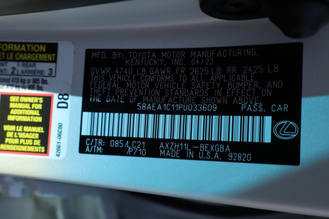 Used 2023 Lexus ES 300h Luxury  in Norco, CA 35