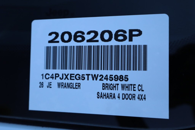 Used 2026 Jeep Wrangler Sahara  in Norco, CA 33