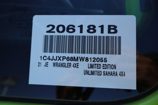 Used 2021 Jeep Wrangler Unlimited Sahara 4xe  in Norco, CA 39