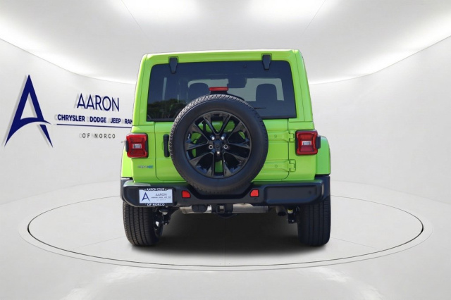 Used 2021 Jeep Wrangler Unlimited Sahara 4xe  in Norco, CA 4