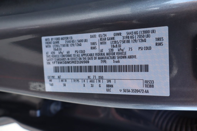 Used 2024 Ford F-350SD Lariat  in Norco, CA 37