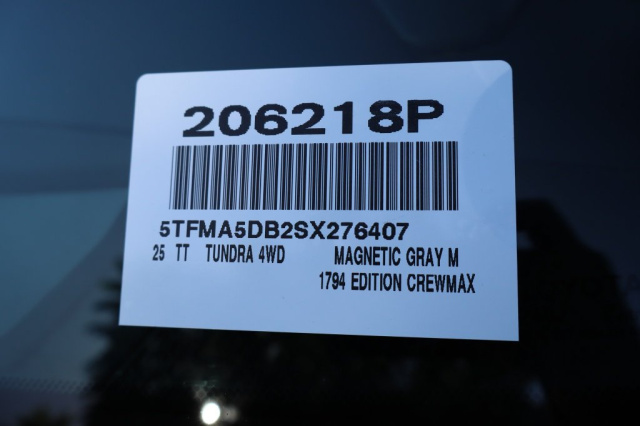 Used 2025 Toyota Tundra 1794  in Norco, CA 36