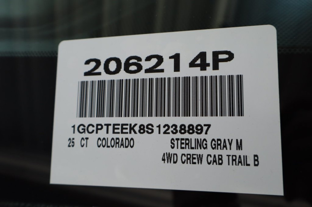 Used 2025 Chevrolet Colorado Trail Boss  in Norco, CA 39