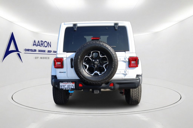 Used 2021 Jeep Wrangler Unlimited Rubicon 4xe  in Norco, CA 4