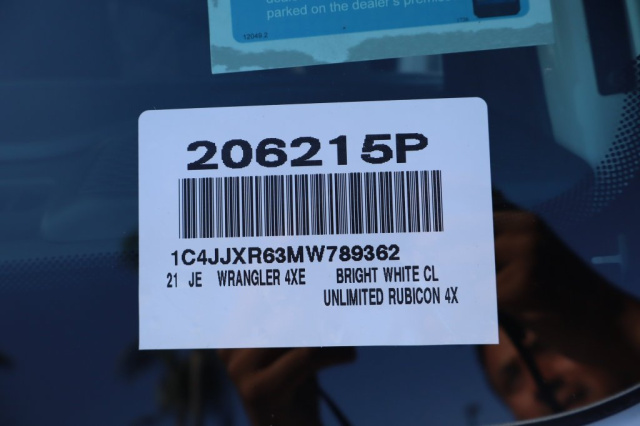 Used 2021 Jeep Wrangler Unlimited Rubicon 4xe  in Norco, CA 32