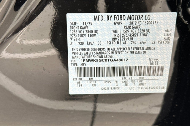 Used 2025 Ford Explorer ST-Line  in Norco, CA 42
