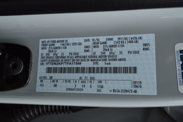 Used 2026 Ford F-150 STX  in Norco, CA 37
