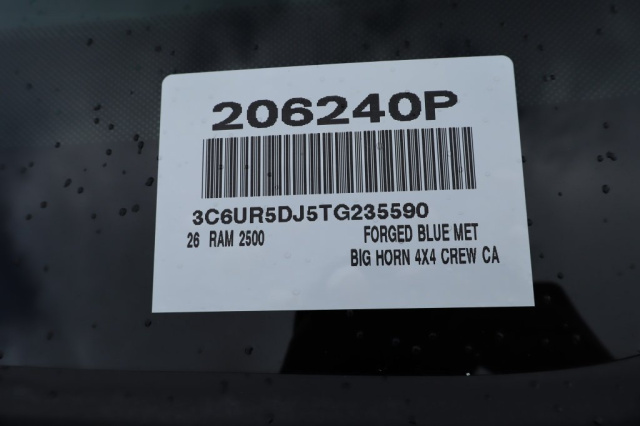 Used 2026 Ram 2500 Big Horn  in Norco, CA 38