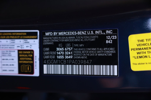 Used 2023 Mercedes-Benz EQE 350 SUV 4MATIC® in Norco, CA 38