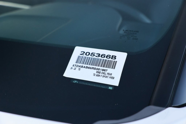 Used 2024 Lexus TX 500h F SPORT Premium  in Norco, CA 44