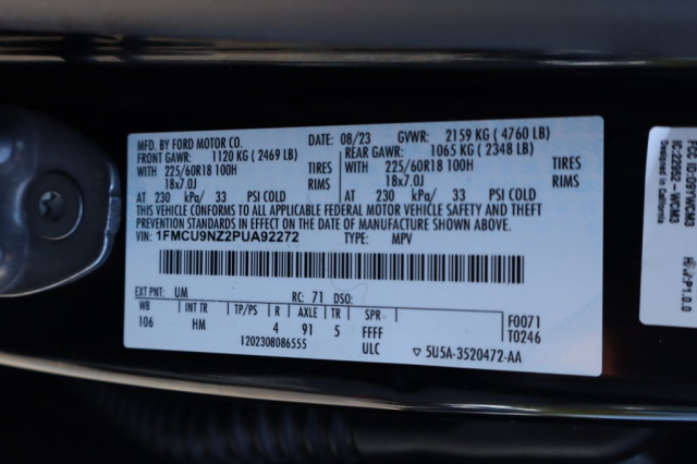 Used 2023 Ford Escape Hybrid ST-Line Select  in Norco, CA 41