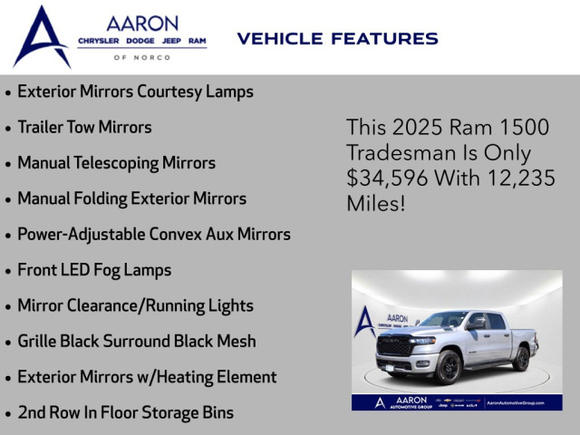 Used 2025 Ram 1500 Tradesman  in Norco, CA 23
