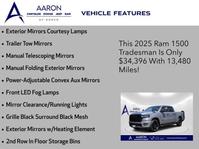 Used 2025 Ram 1500 Tradesman  in Norco, CA 23
