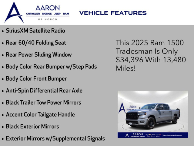 Used 2025 Ram 1500 Tradesman  in Norco, CA 18