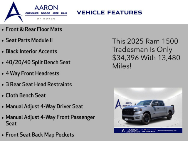 Used 2025 Ram 1500 Tradesman  in Norco, CA 28