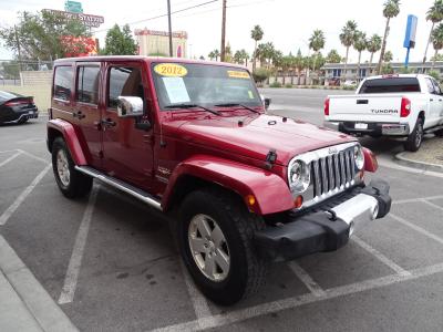 Used 2012 Jeep Wrangler Unlimited 4WD 4dr Sahara in Las Vegas, NV 6