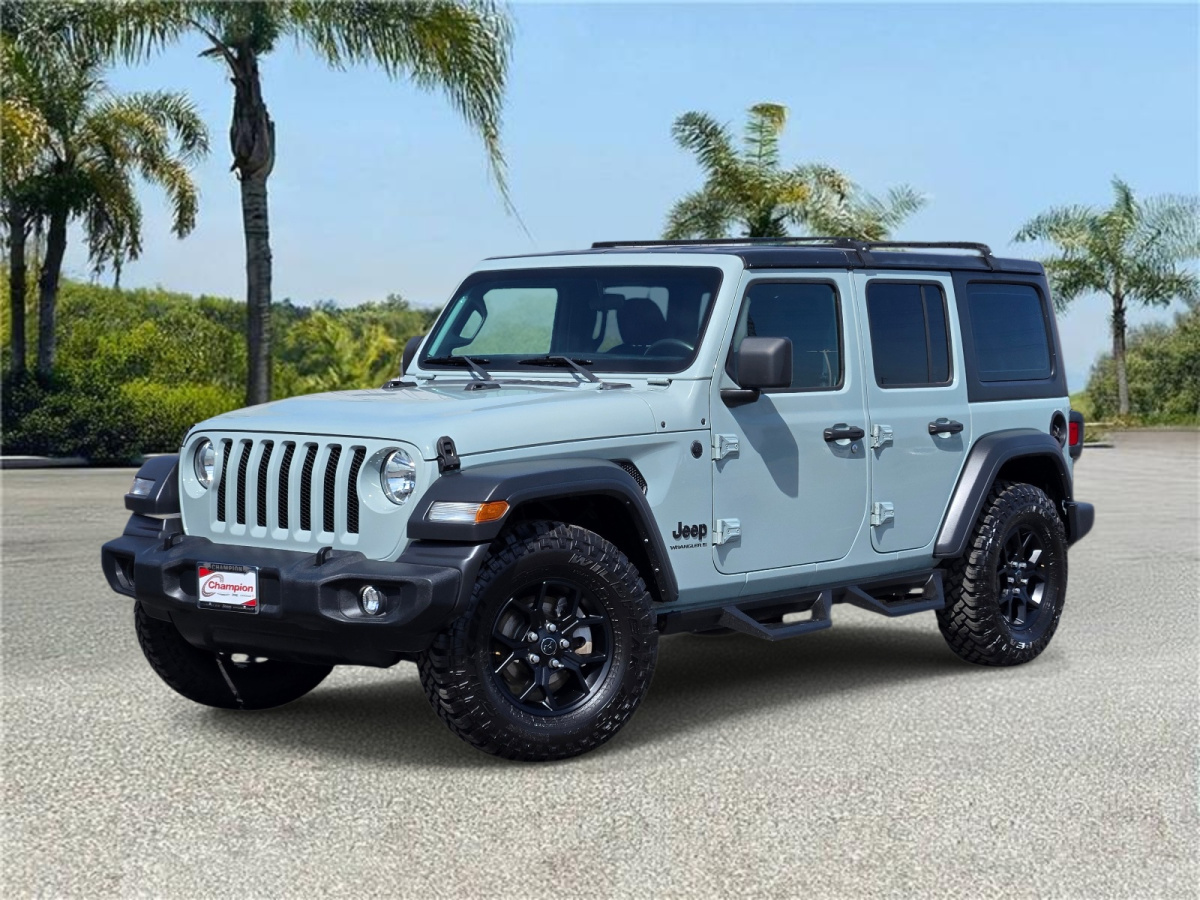 Earl Clearcoat Used 2023 Jeep Wrangler Sport 4 Door 4x4  in , 