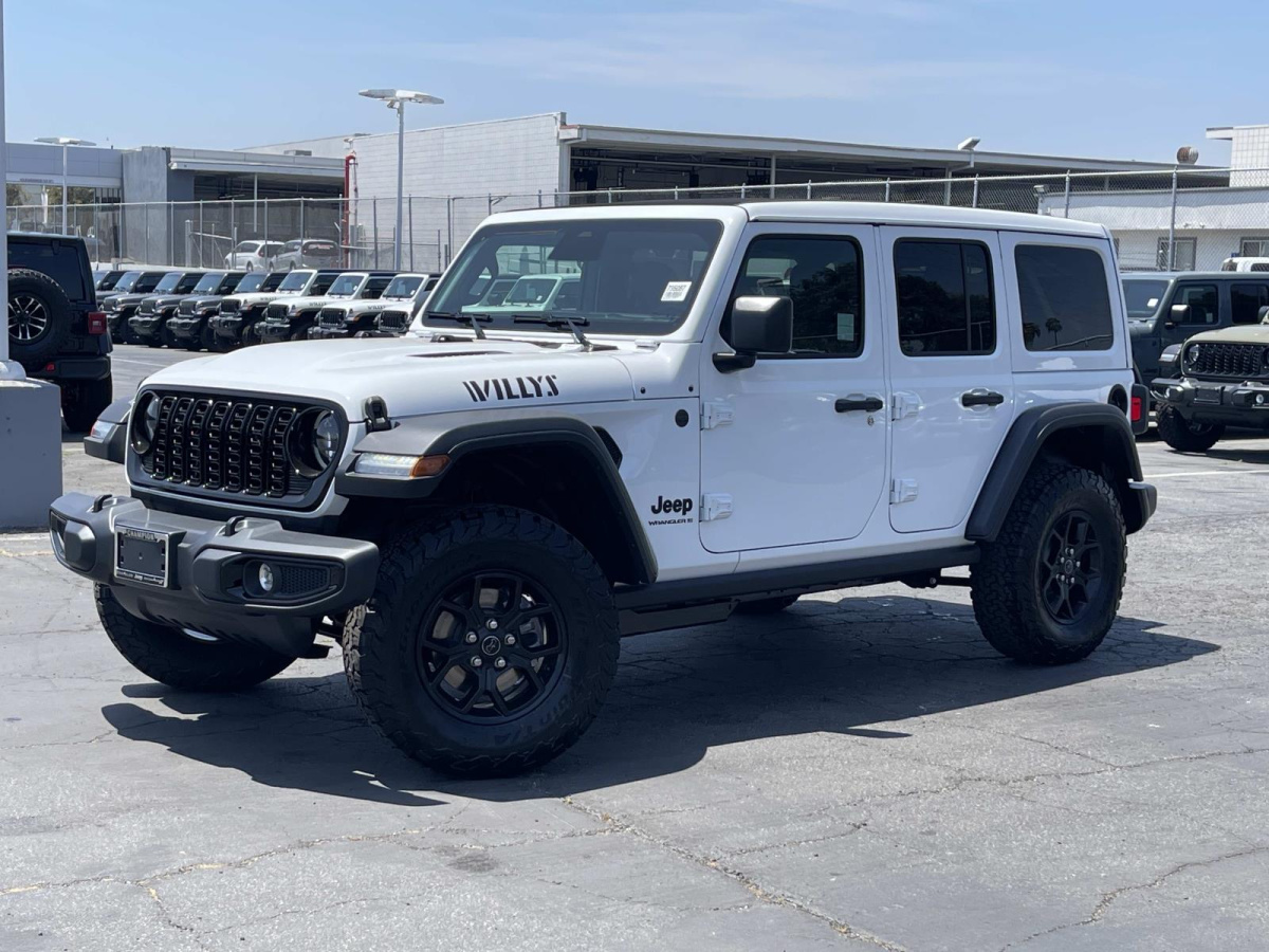 White New 2026 Jeep Wrangler Willys  in , 