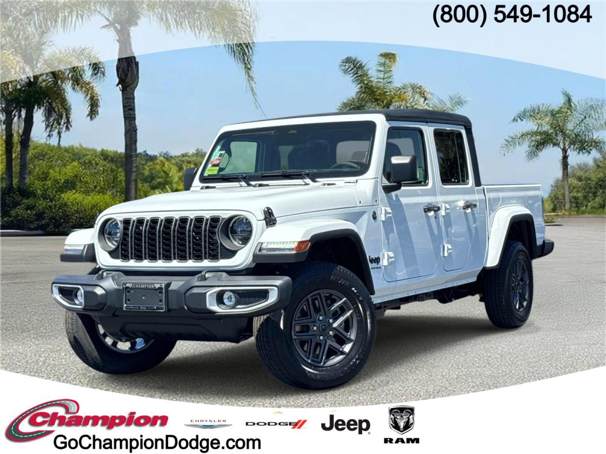 Bright White Clearcoat New 2026 Jeep Gladiator Sport S 4x4  in , 
