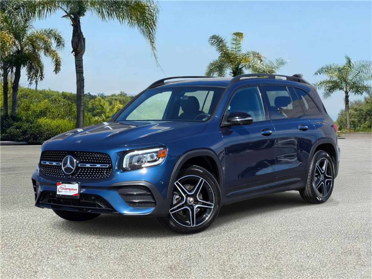 Denim Blue Metallic Used 2021 Mercedes-Benz GLB GLB 250 SUV  in , 