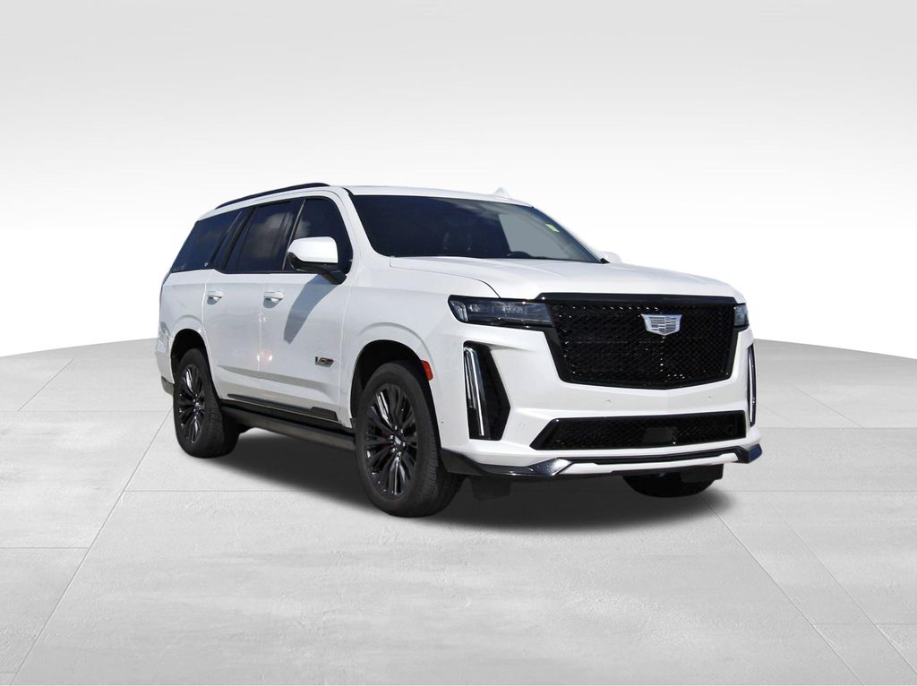 Crystal White Used 2023 Cadillac Escalade V-Series  in Houston, TX