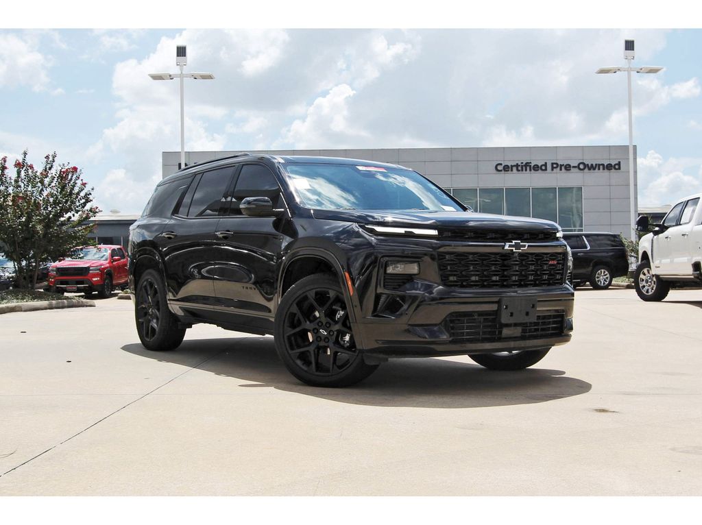 Black Metallic Used 2025 Chevrolet Traverse RS  in Houston, TX