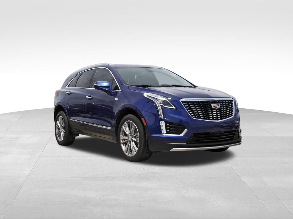 Blue Metallic Used 2023 Cadillac XT5 Premium Luxury  in Houston, TX