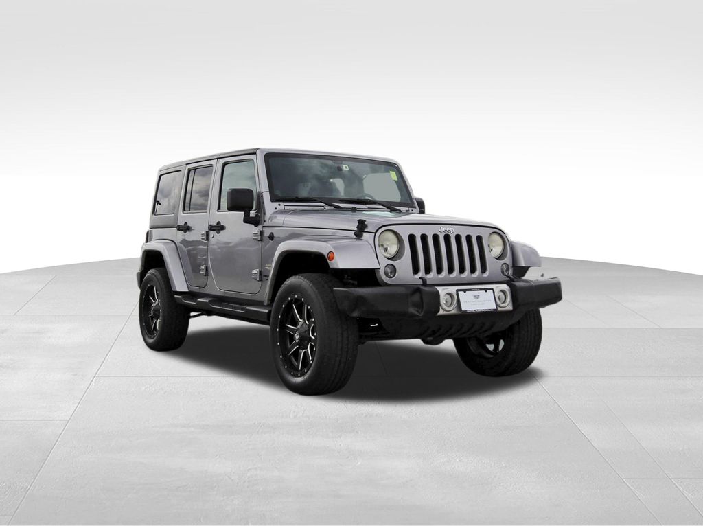 Billet Metallic Clearcoat Used 2014 Jeep Wrangler Unlimited Sahara  in Houston, TX