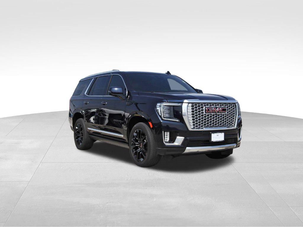 Midnight Blue Metallic Used 2023 GMC Yukon Denali  in Houston, TX
