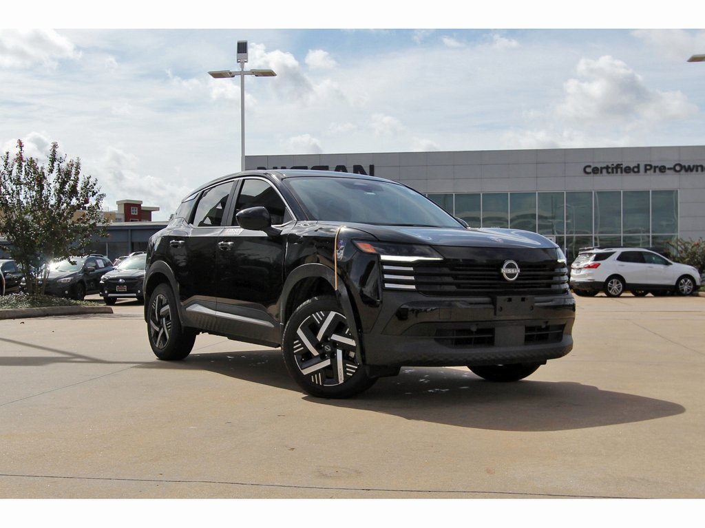 Super Black Used 2025 Nissan Kicks SV  in Houston, TX