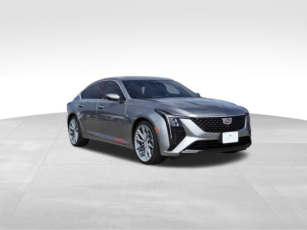 Silver Metallic Used 2025 Cadillac CT5 Premium Luxury  in Houston, TX