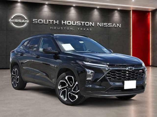 Black Metallic Used 2025 Chevrolet Trax 2RS  in Houston, TX