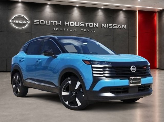 Blue Metallic Used 2025 Nissan Kicks SR  in Houston, TX