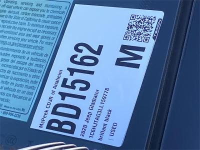 Used 2020 Jeep Gladiator Sport  in Anaheim, CA 32