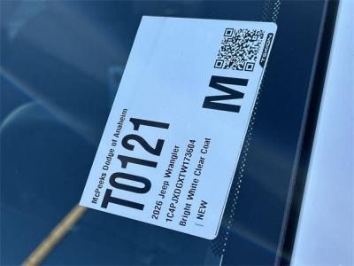 New 2026 Jeep Wrangler Sport  in Anaheim, CA 22